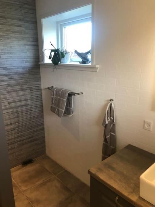 Hyggeligt Byhus Taet Ved Skov Og Togstation Ålbæk Buitenkant foto